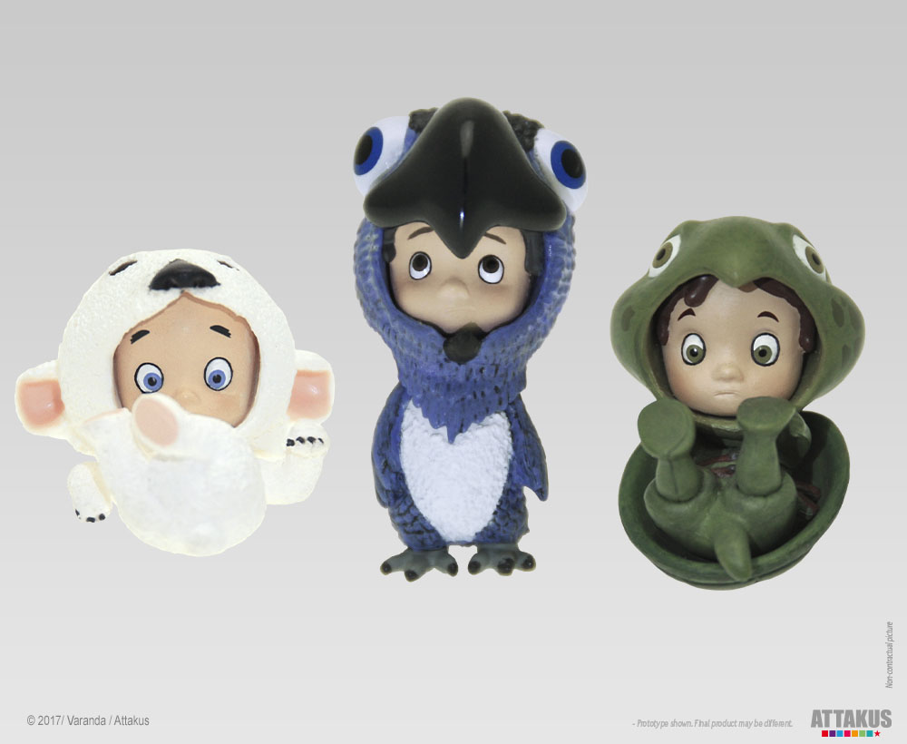 Les Littles – Set de 3 figurines - figurines PVC