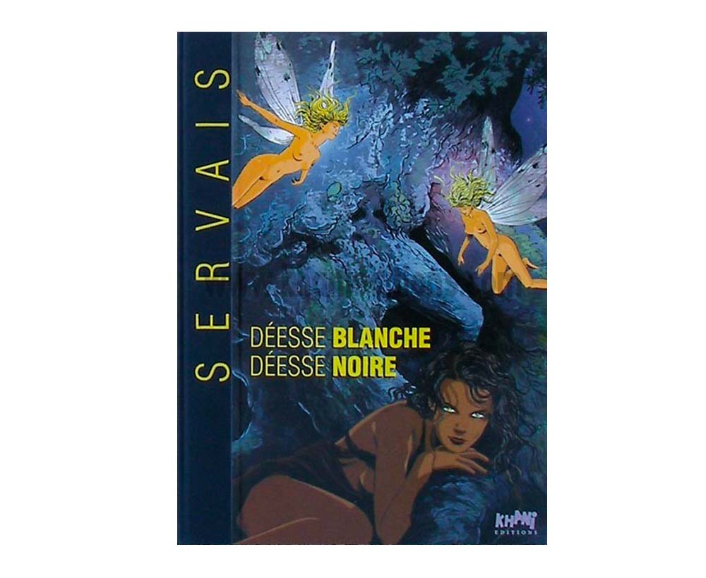 Tirage de luxe Déesse Blanche, Déesse Noire – Collection Livres bandes dessinées artbook