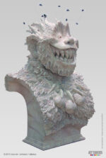 Buste Tetram édition marbre -BD Trolls de Troy - Buste de collection