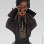 Capitaine Crochet – Version monochrome - bande dessinée Peter Pan - Buste en résine - Régis Loisel 4