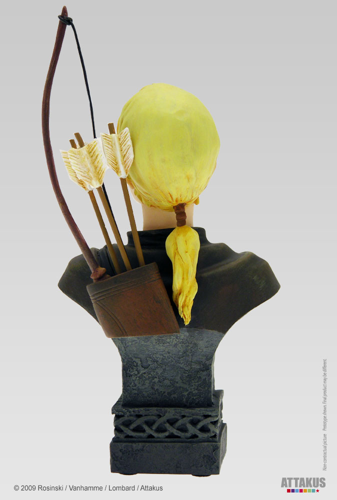 Buste Jolan - Bande dessinée Thorgal - Figurine de collection en résine - illustrations de Rosinski 3