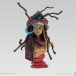 Tykko - Serie BD legende de Troy - Buste en résine - Keramidas 7