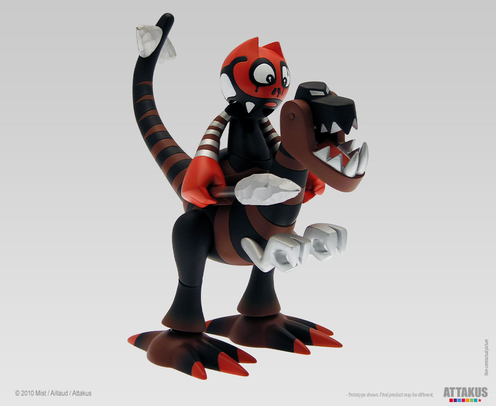 Dino & Orus – Chocolate Chromium – Rainbow Warrior - Figurine en vinyle - Mist et Aillaud 7