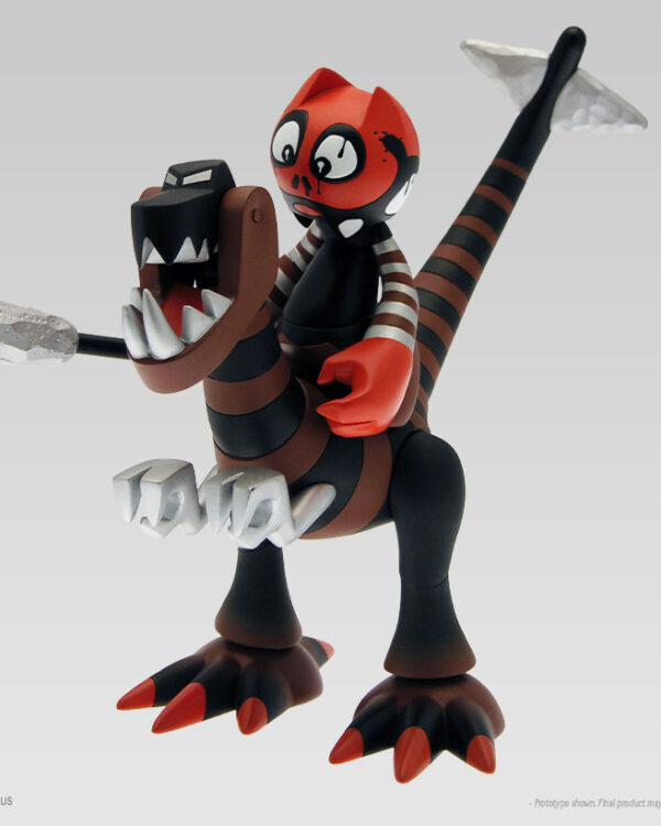 Dino & Orus – Chocolate Chromium – Rainbow Warrior - Figurine en vinyle - Mist et Aillaud 5