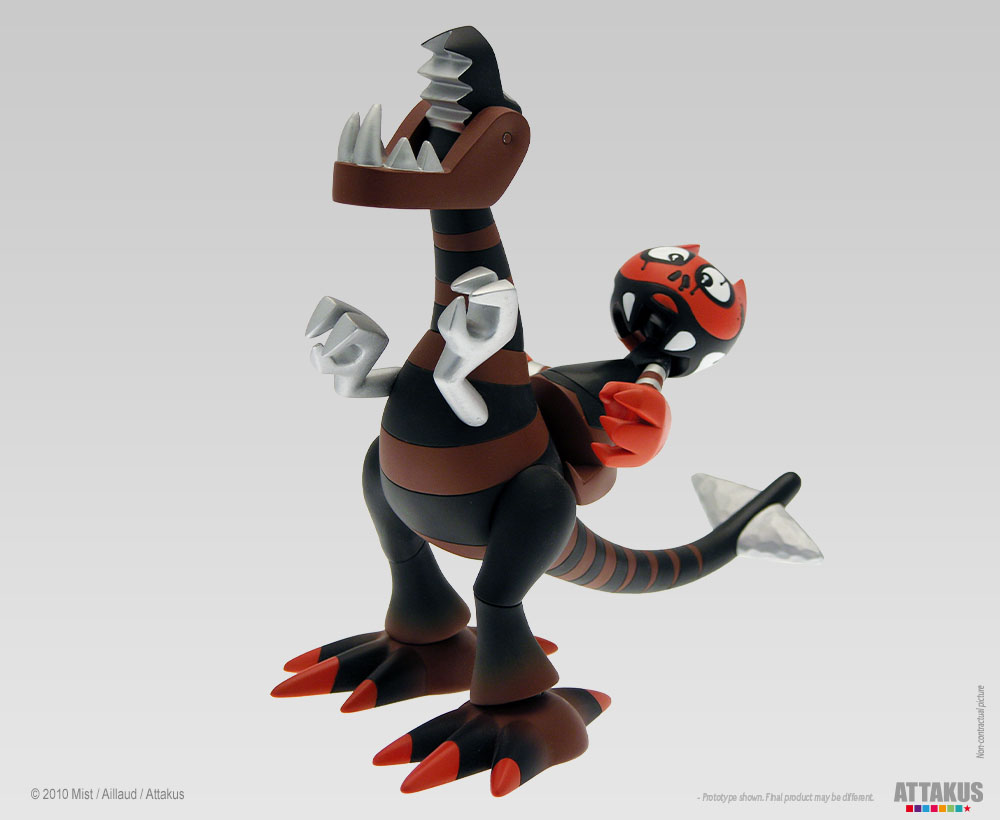 Dino & Orus – Chocolate Chromium – Rainbow Warrior - Figurine en vinyle - Mist et Aillaud