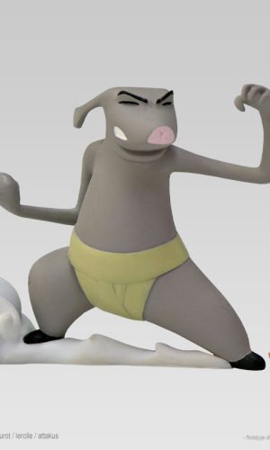 Noodles – Peko - Bande dessinée Noodles - Gauthier, Labourot & Lerolle - Statuette de collection en résine