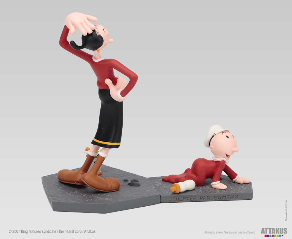 Popeye Olive - BD cartoon - Figurine de collection en résine 3