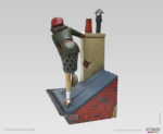 Jeanne sur les toits de Paris - BD Le Vol du Corbeau - Statuette de collection en résine - Jean-Pierre Gibrat 3