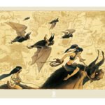 Affiche – Carte de Troy - Impression offset - Olivier Vatine