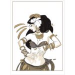 Affiche Liman – Rhaïa – artprint artbook dessins - Ingrid Liman - Impression offset