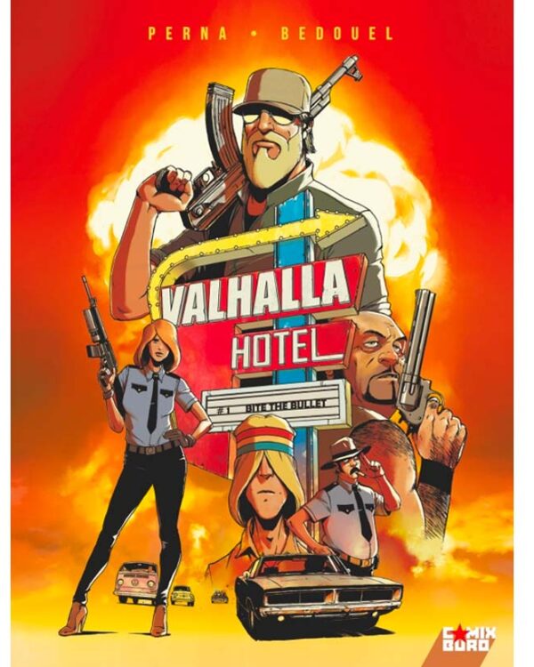 Valhalla Hotel – Tome 1 – Serie Valhalla Hotel - Collection Livres bandes dessinées - Comix Buro - Fabien Bedouel & Pat Perna