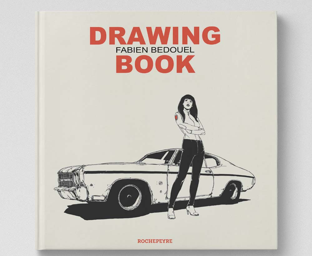 Drawing book - auteur Fabien Bedouel - Attakus et Comix Buro label Rochepeyre 5