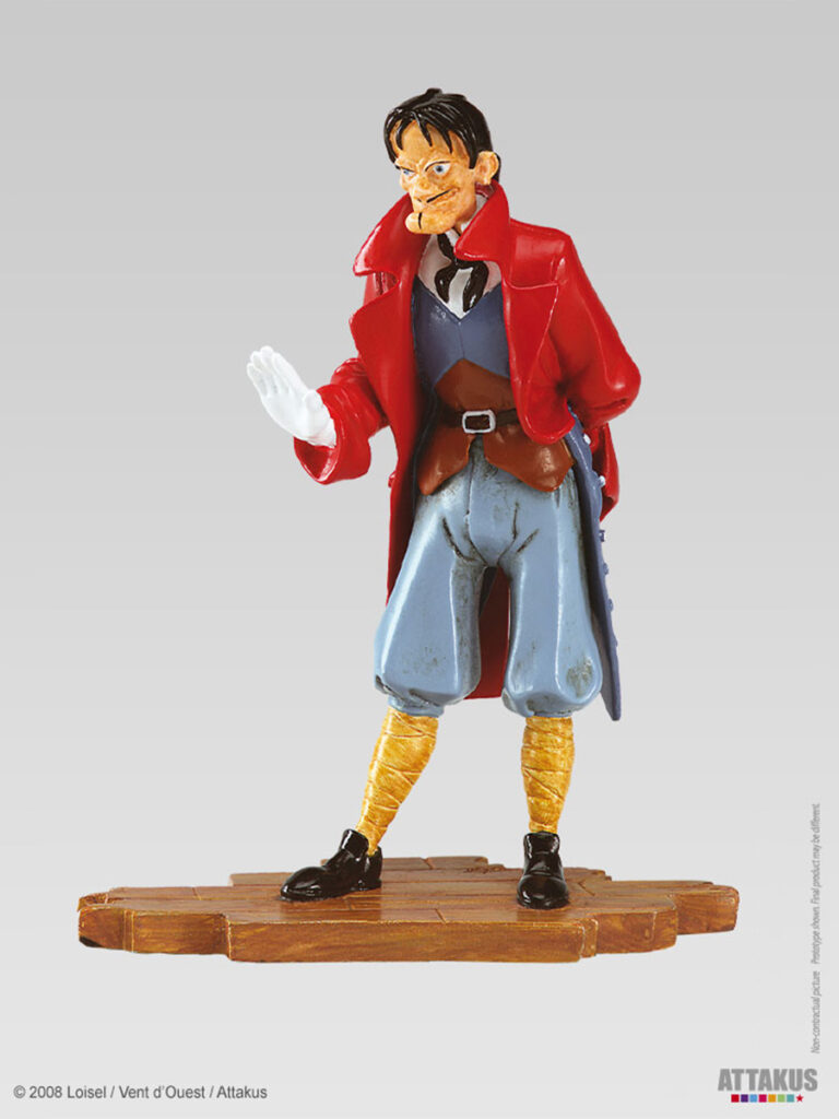 Capitain Opikanobas - BD - Figurine de collection en métal - Régis Loisel