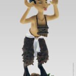 Pan Opikanoba - BD - Statuette de collection en métal - Régis Loisel