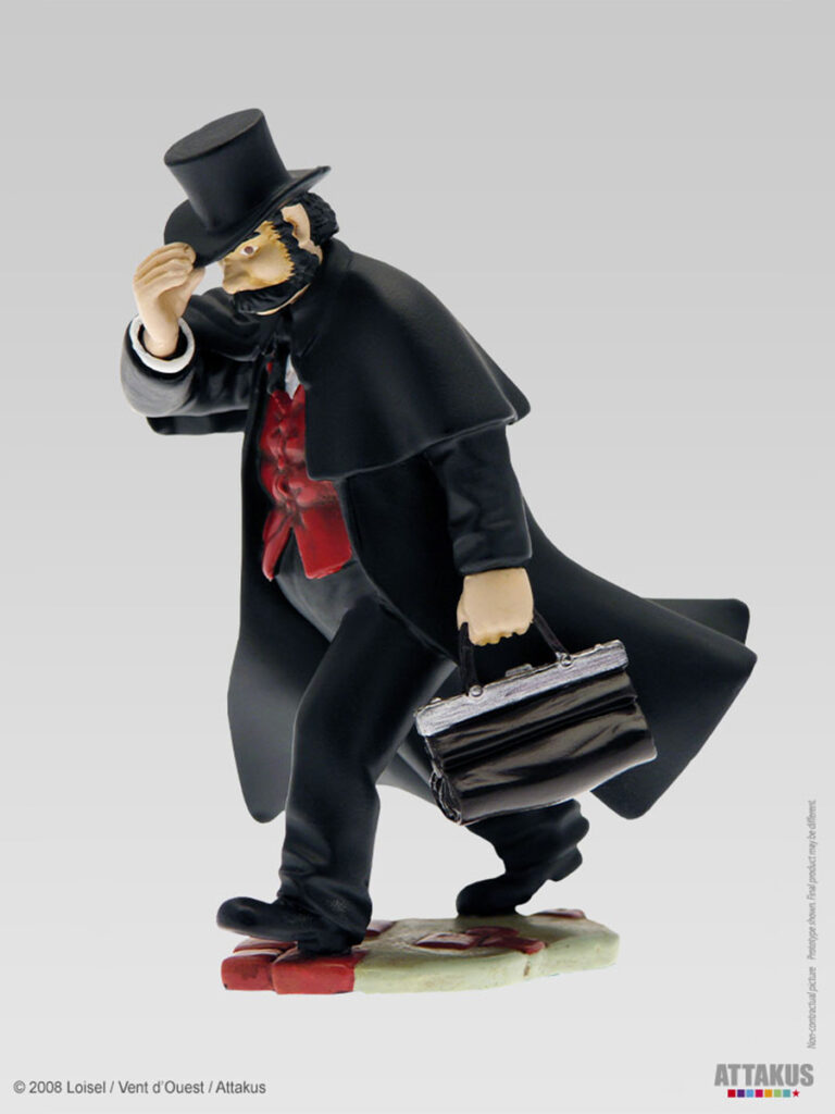 Jack Londres - BD - Statuette de collection en métal - Régis Loisel