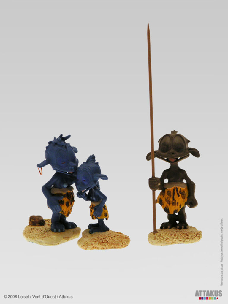 Famille Korrigan Opikanoba - BD Peter Pan - Figurines de collection en métal - Régis Loisel