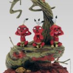 La Parabole des Pipintus - serie BD Luuna - Statuettes en résine - Crisse & Keramidas 2