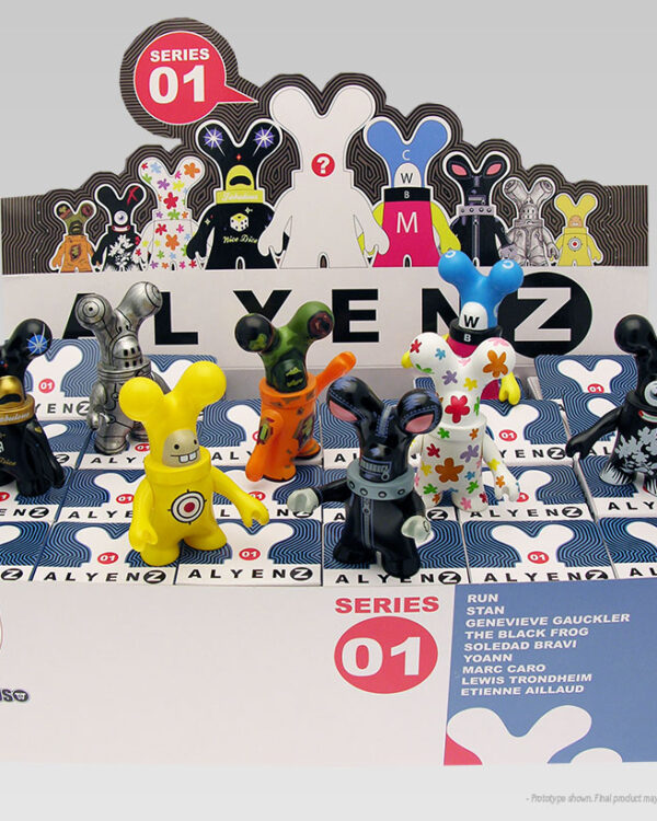 Invasion alyenz - Steet art - Figurine art toy en vinyle