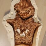 Ouverture du moule du troll tetram sculpture statuettes Attakus édition limitée