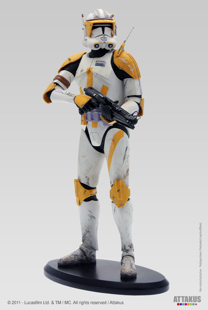 Commander Cody Paré au combat - Collection Star wars - Figurine en résine 4