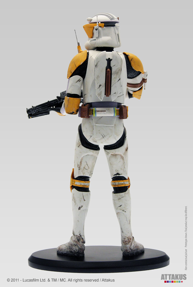 Commander Cody Paré au combat - Collection Star wars - Figurine en résine