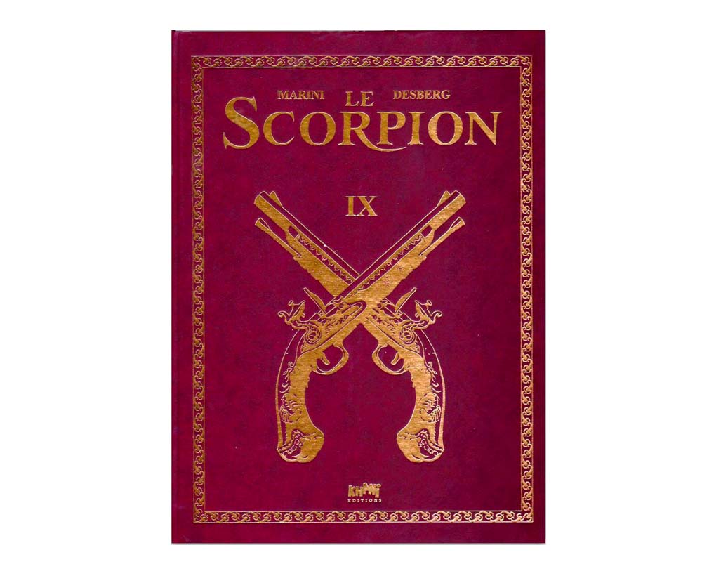 Tirage de luxe Scorpion – Tome 9 – Collection Livres bandes dessinées artbook