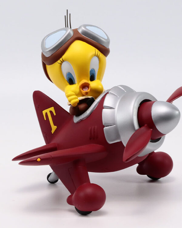 Tweety en avion - Collection Tex Avery - Figurines en résine - Démons et Merveilles