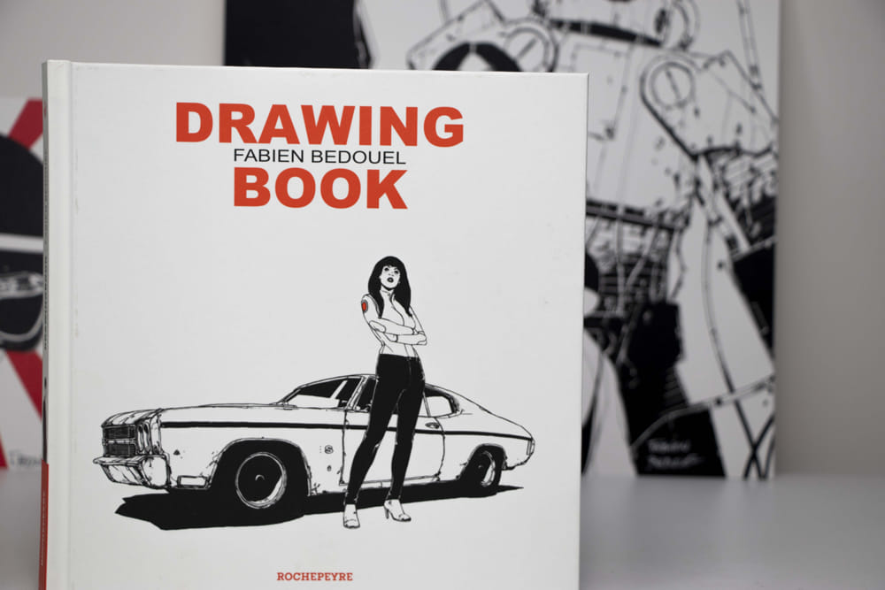 Drawing Book Fabien Bedouel livre artbook auteur