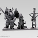 donjon_zenith_pack_trio_le_gardien__marvin_herbert_3_personnages_monochrome_version_noir_noire_black_collector_figurine_collection_attakus_trondheim_sfar