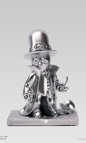 donjon-monochrome-zenith_le_gardien_monochrome_version_argent_collector_figurine_collection_attakus_trondheim_sfar