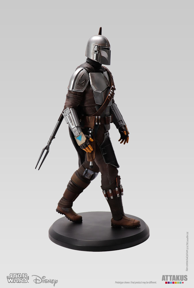 Figurine de collection Attakus Star Wars, Le Mandalorien 1/5 (SW106)