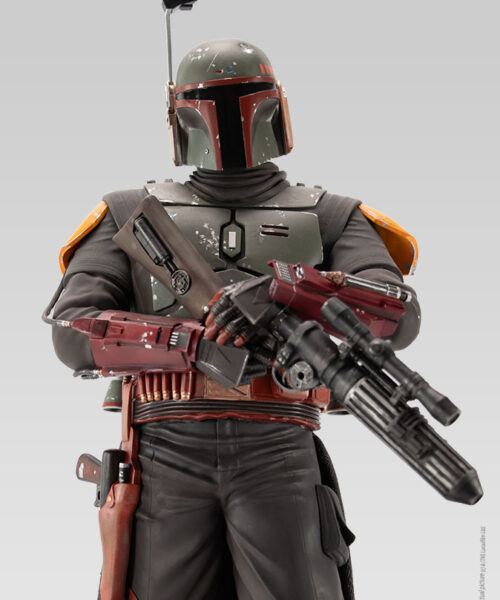 BOBA FETT COLLECTOR 41 cm en résine, edition et tirage très limité, une reference dans le monde de la collection