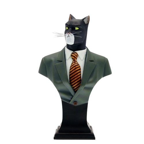 B425-Buste-John-2-chat-detective-cat-Blacksad-resine-Attakus-figurine-Collection-guarnido-Particularite-carre