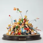 Bagarre Astérix "50 ans d'amitié"  polychrome  N° 001/500