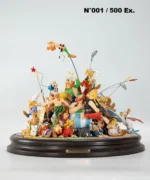 Bagarre Astérix "50 ans d'amitié"  polychrome  N° 001/500