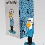 lewis trondheim attakus statue statuette figurine collection donjon caricature perruche parrot riens approximativement