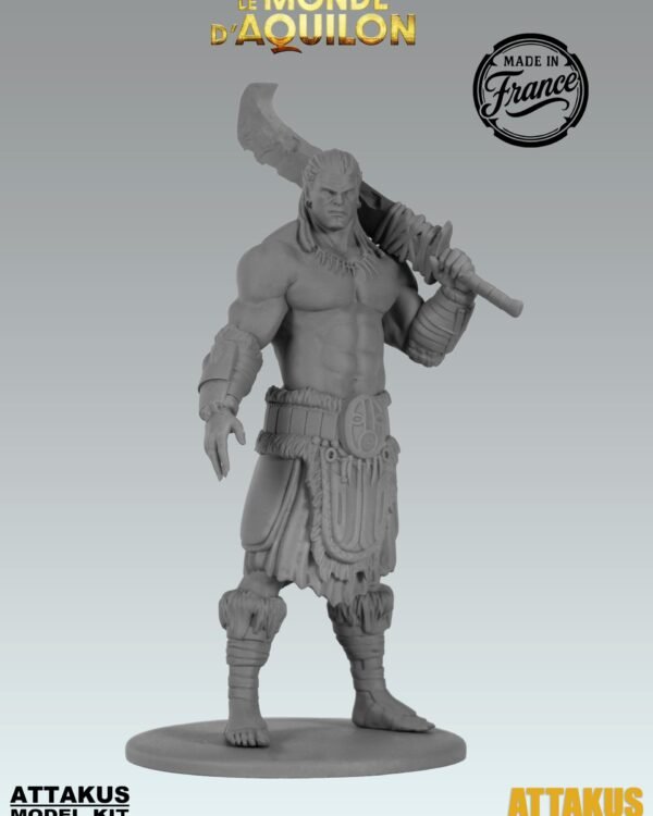 Turuk 'Masque' à peindre - Elfes - Le Monde d'Aquilon