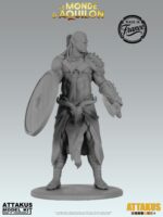  Turuk 'Bouclier' - Figurine à peindre (3 versions) - Elfes - Le Monde d'Aquilon