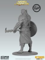  Turuk 'Bouclier' - Figurine à peindre (3 versions) - Elfes - Le Monde d'Aquilon