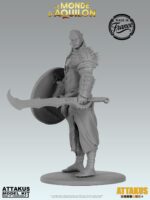  Turuk 'Bouclier' - Figurine à peindre (3 versions) - Elfes - Le Monde d'Aquilon