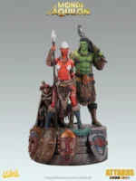 Diorama des masques - Elfes - Le Monde d'Aquilon