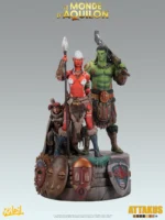 Diorama des masques - Elfes - Le Monde d'Aquilon