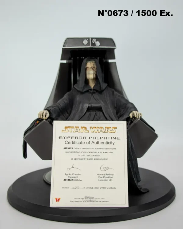 Empereur Palpatine n°0673/1500 - Échelle 1/5