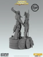 Diorama des masques à peindre - Elfes - Le Monde d'Aquilon – Image 7