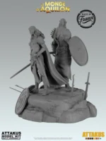 Diorama des boucliers à peindre - Elfes - Le Monde d'Aquilon – Image 2
