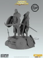 Diorama des boucliers à peindre - Elfes - Le Monde d'Aquilon – Image 6