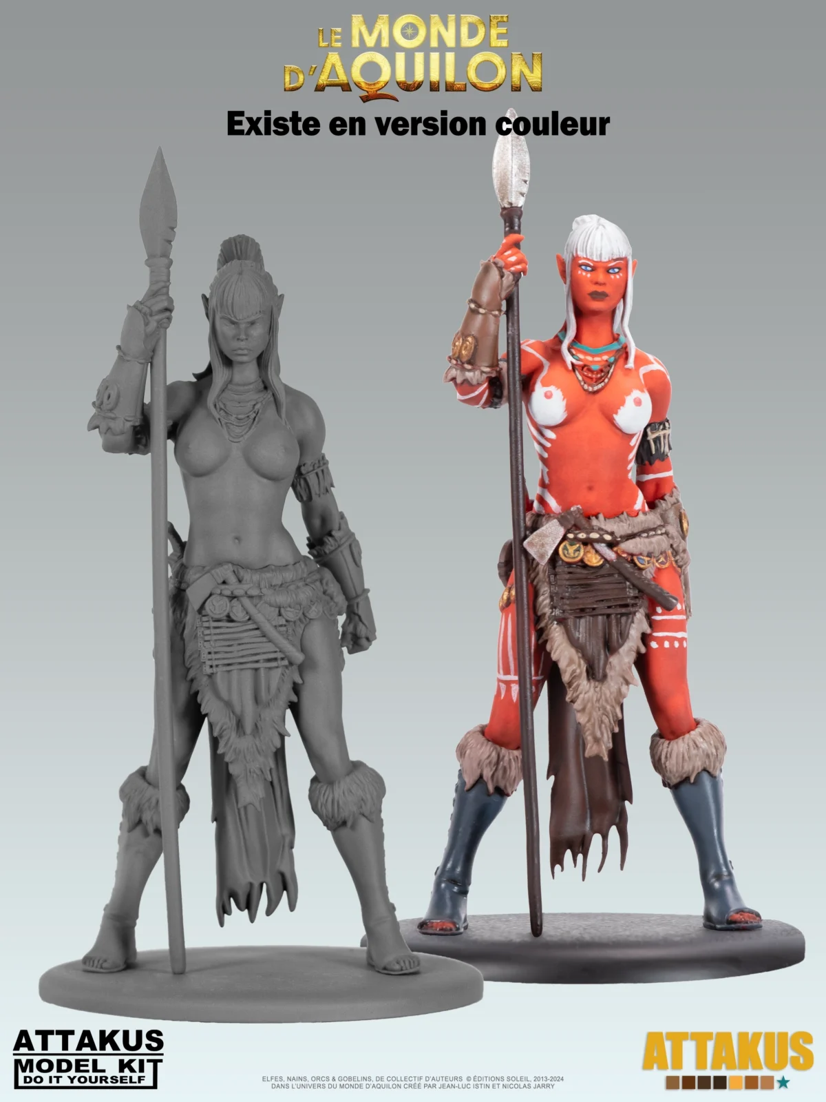 Lea’saa - Figurine à peindre (3 versions disponibles) - Elfes – Image 7