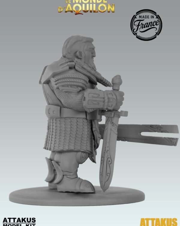 Redwin - Figurine à peindre (3 versions) - Nains