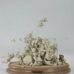 Bagarre Astérix "50 ans d'amitié" Édition Collector Biscuit signée par Uderzo n°EA 4/6