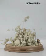 Bagarre Astérix "50 ans d'amitié" Édition Collector Biscuit signée par Uderzo n°EA 4/6